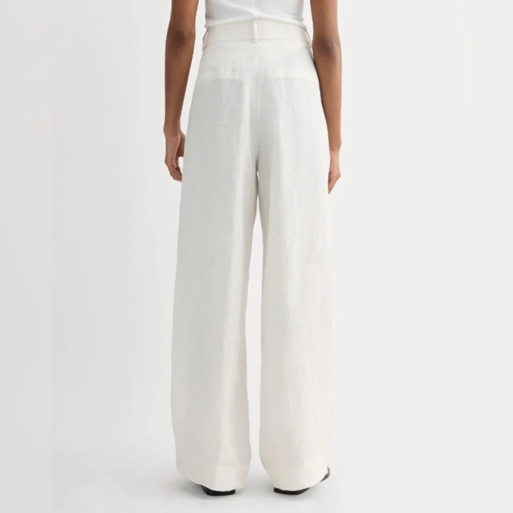 Everlane 100% Linen Pants. Green. Size 6. Waist 29. Perfect Condition. - Picture 15 of 17